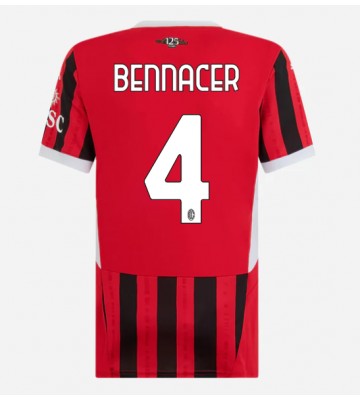 AC Milan Ismael Bennacer #4 Replika Hjemmebanetrøje Dame 2024-25 Kortærmet